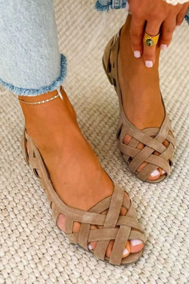 Caterina | Lebendige Flechtsandalen