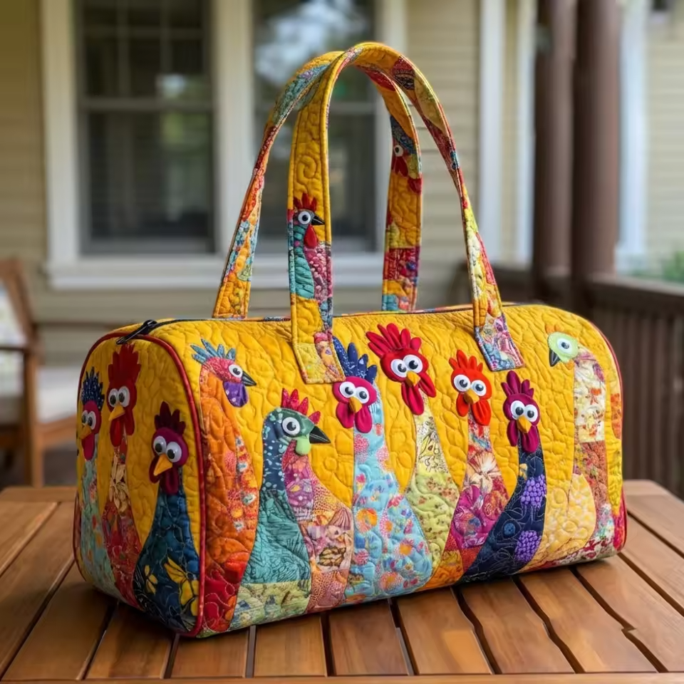 Caroline | Handgefertigte, weiche Reisetasche