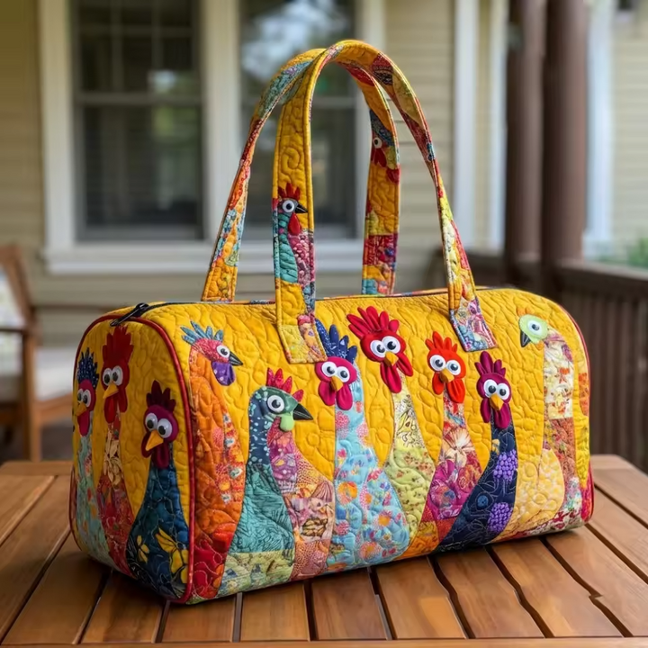 Caroline | Handgefertigte, weiche Reisetasche