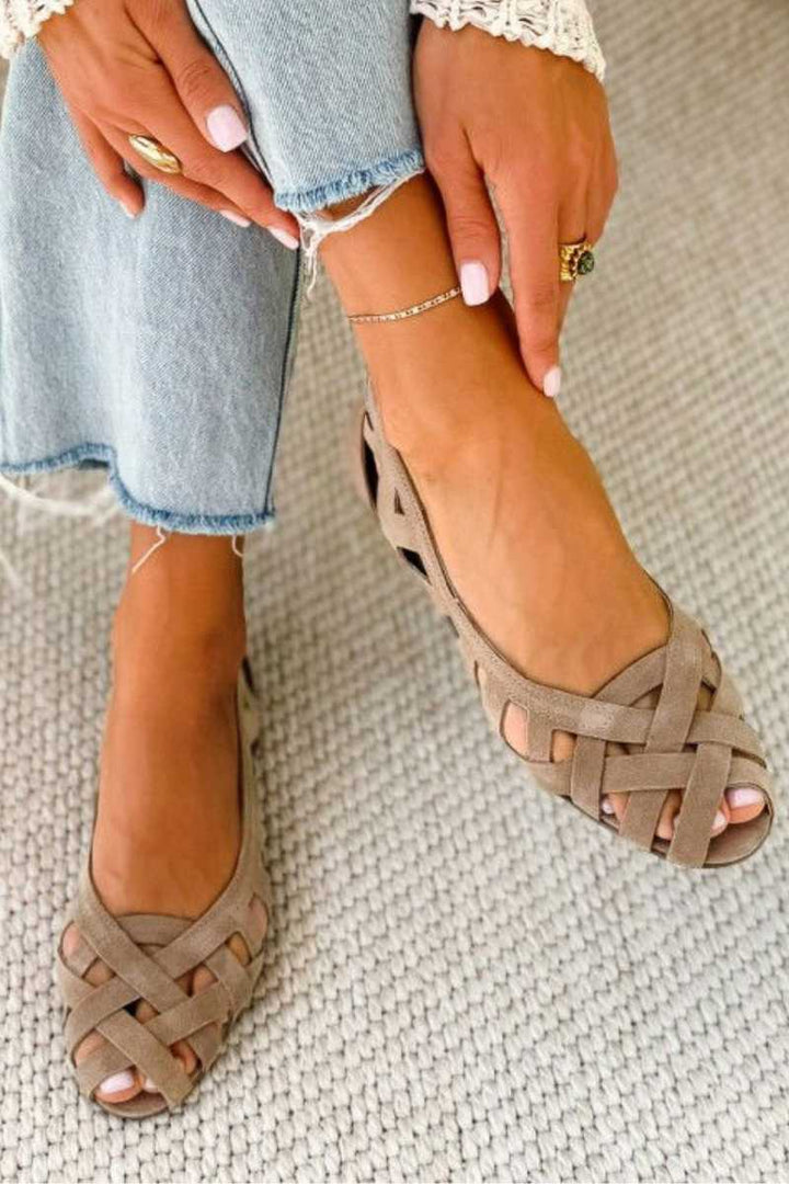 Caterina | Lebendige Flechtsandalen