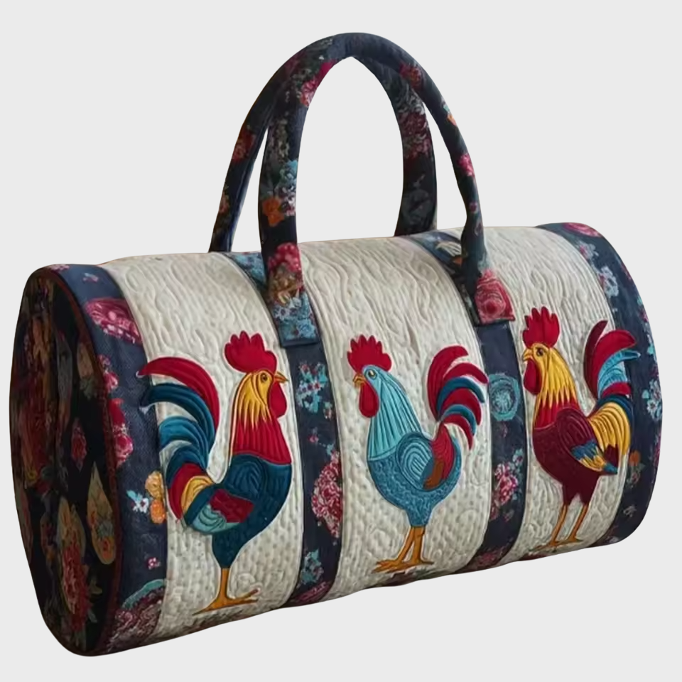 Nathalie | Handgefertigte, weiche Reisetasche
