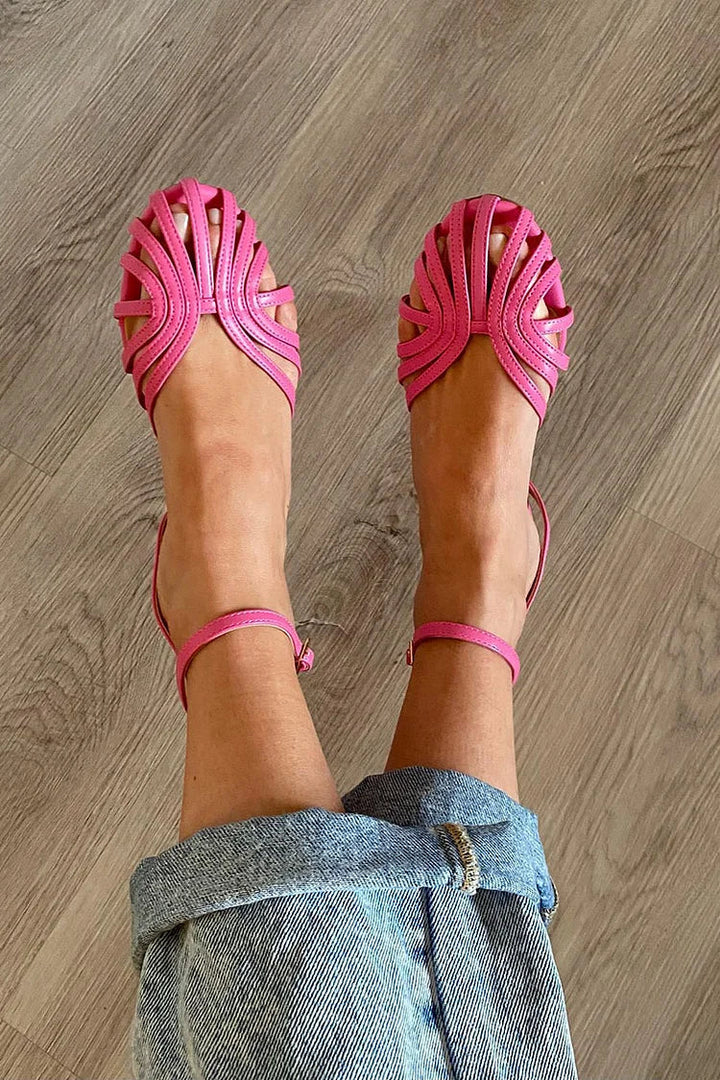 Vittoria | Goldene Schmuck-Sandalen
