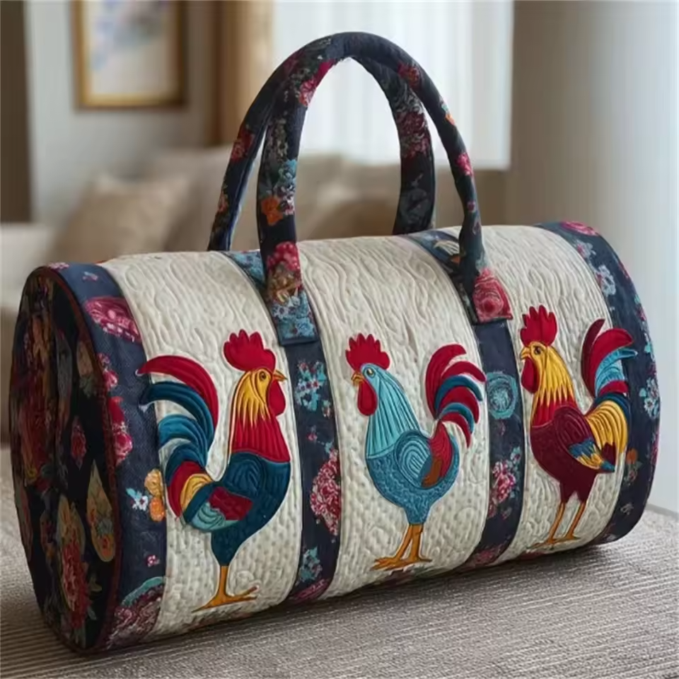 Nathalie | Handgefertigte, weiche Reisetasche