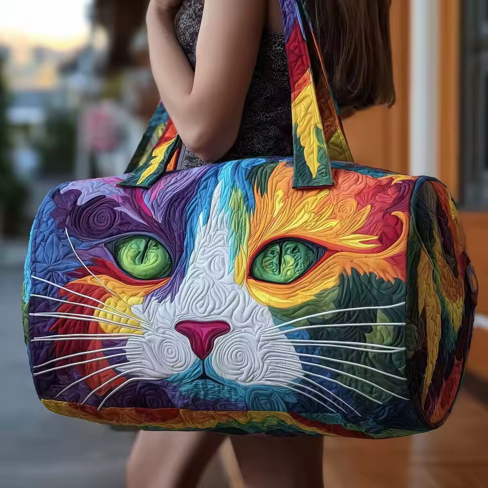 Charlotte | Handgefertigte, weiche Reisetasche