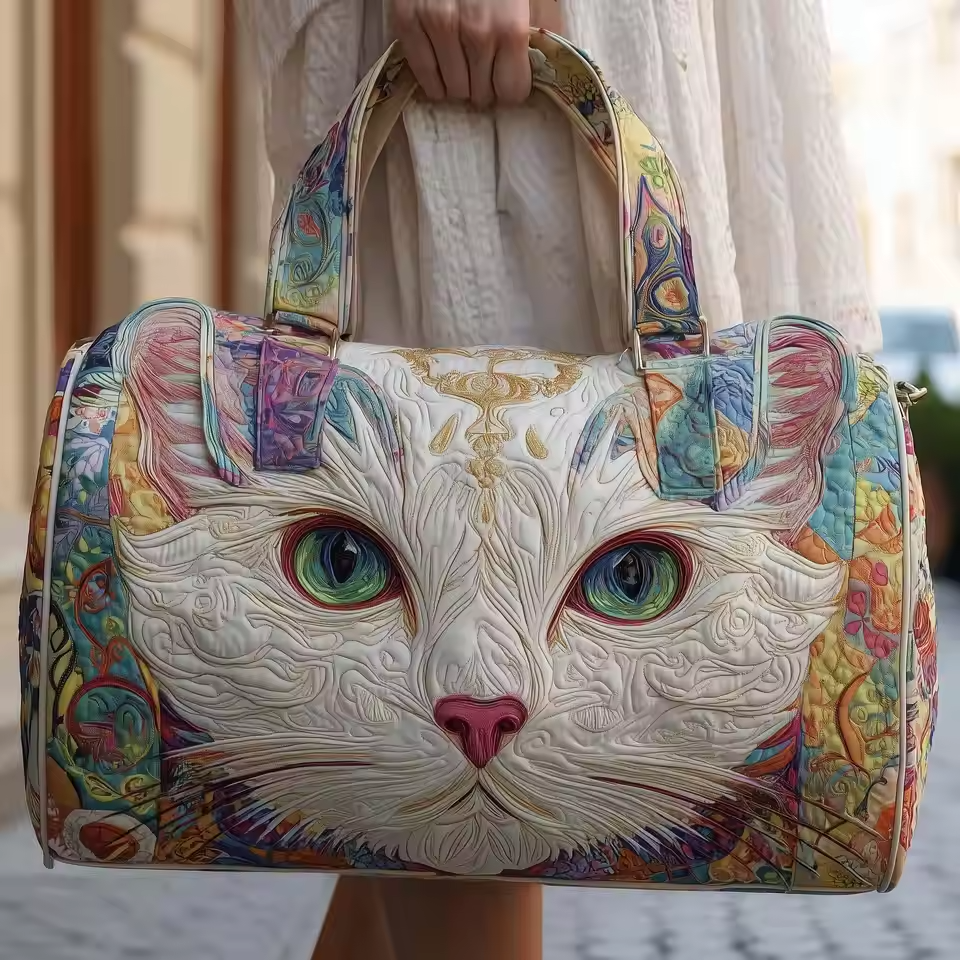 Roxane | Handgefertigte, weiche Reisetasche