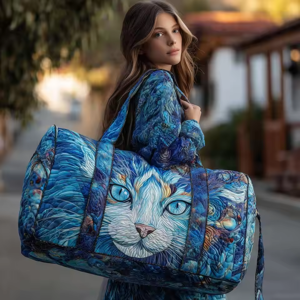 Maëlle | Handgefertigte, weiche Reisetasche