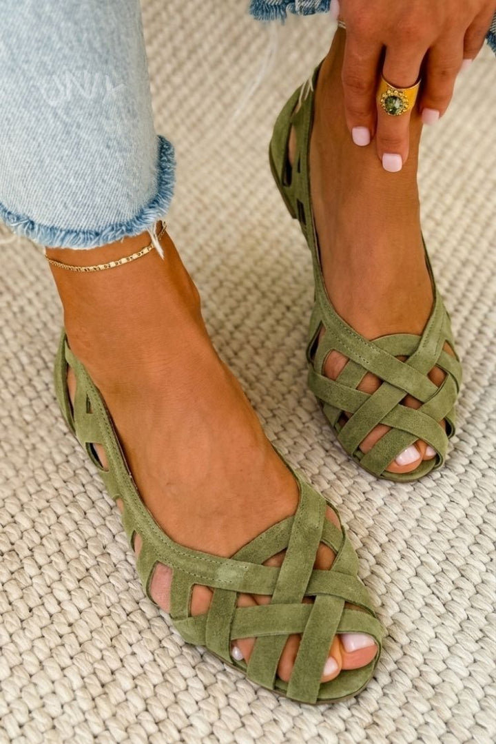 Caterina | Lebendige Flechtsandalen