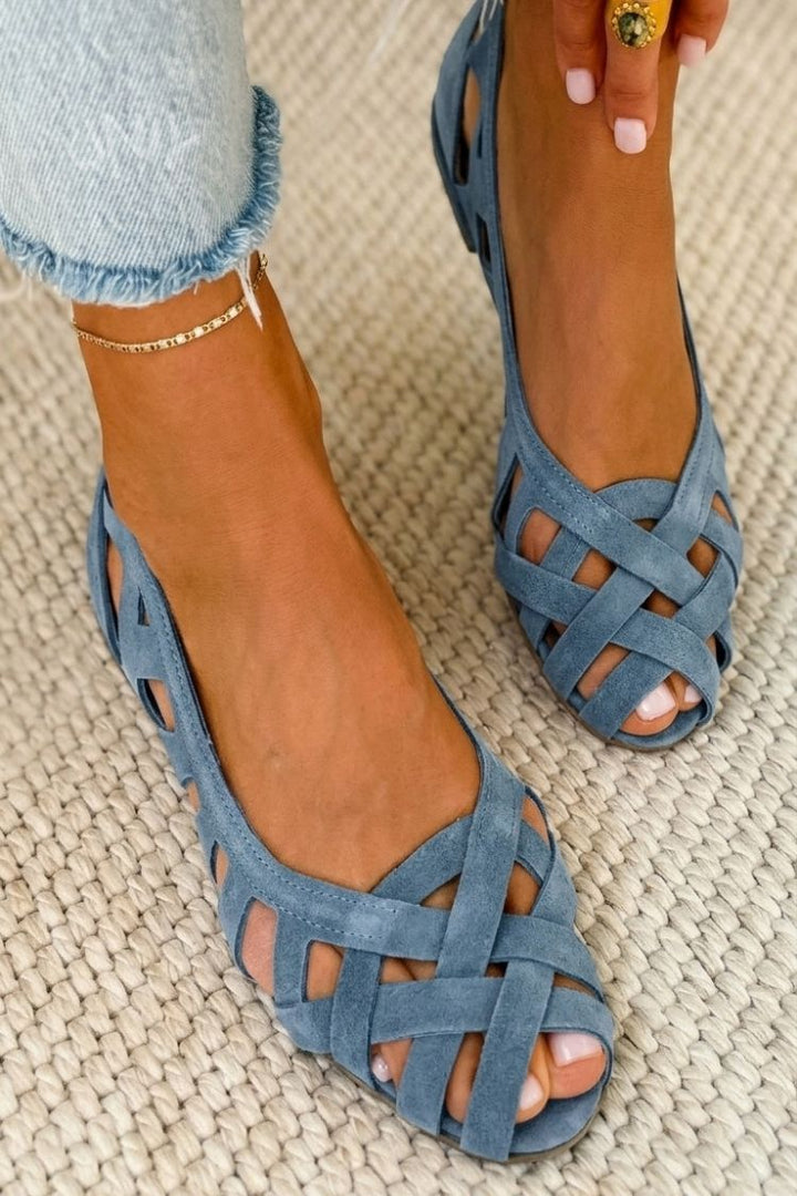 Caterina | Lebendige Flechtsandalen