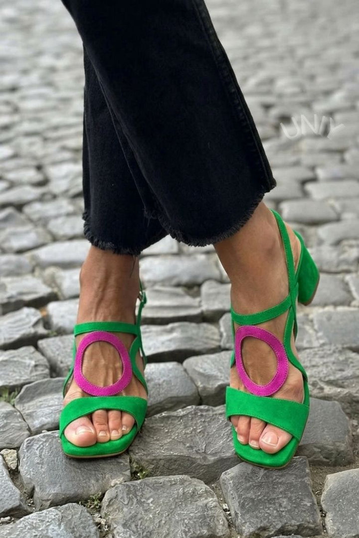 Valentina | Farbenfrohe Sandalen