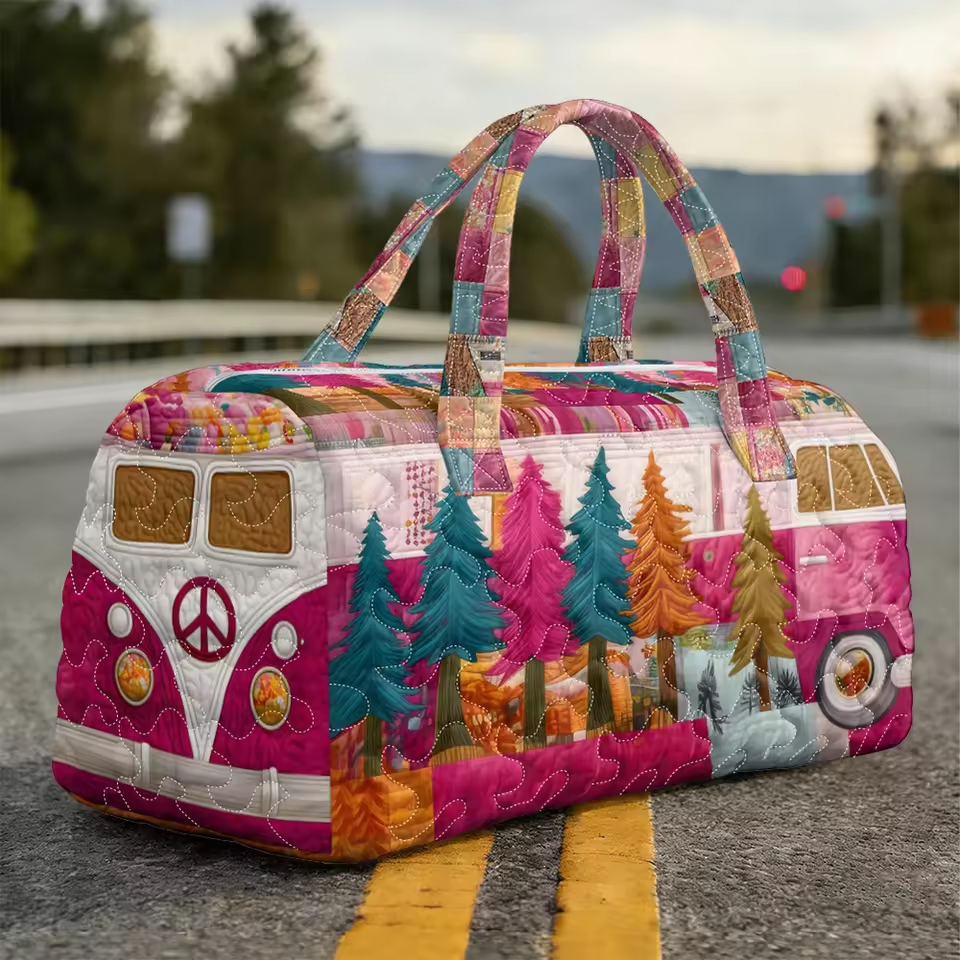 Delphine | Handgefertigte, weiche Reisetasche