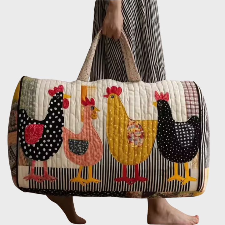 Morgane | Handgefertigte, weiche Reisetasche