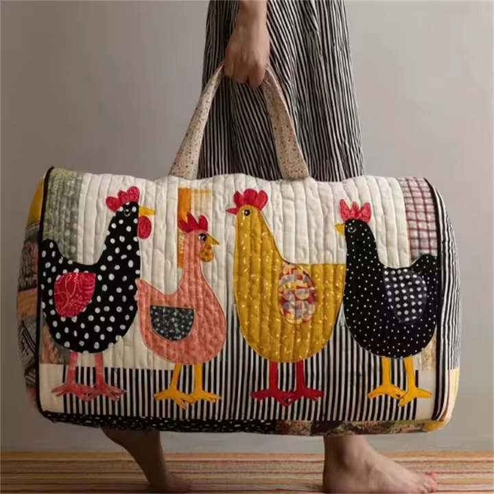 Morgane | Handgefertigte, weiche Reisetasche