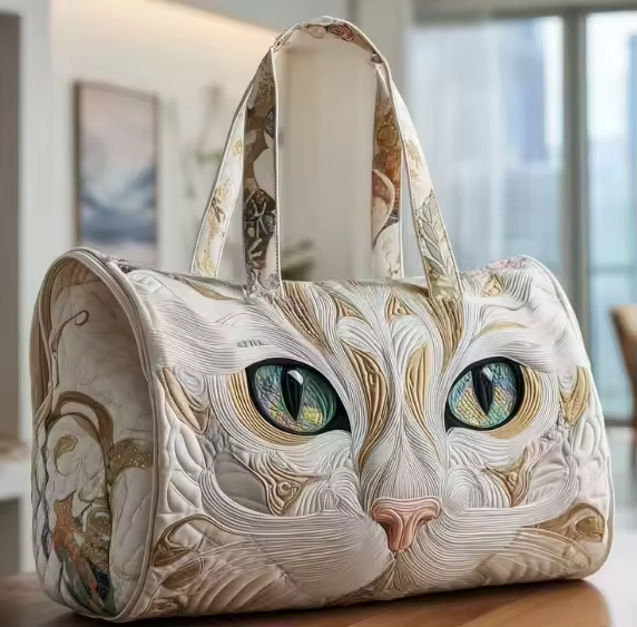 Adèle | Handgefertigte, weiche Reisetasche