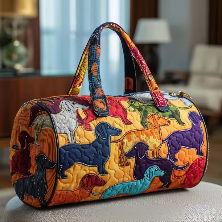 Sabine | Handgefertigte, weiche Reisetasche