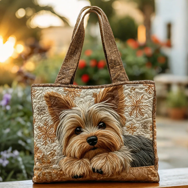 Kunstvoller Shopper – Niedlicher Yorkshire Terrier