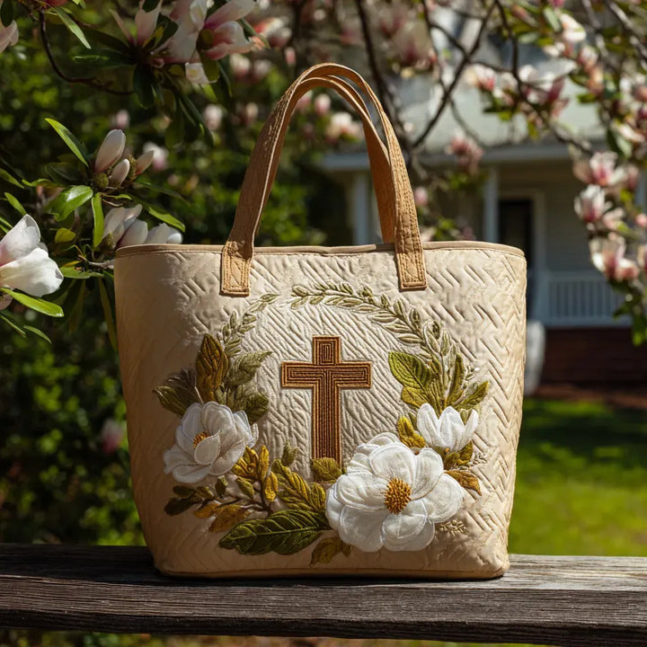 Kunstvoller Shopper – Heiliges Kreuz