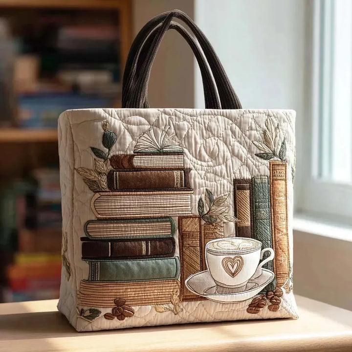 Kunstvoller Shopper – Kaffeekapitel