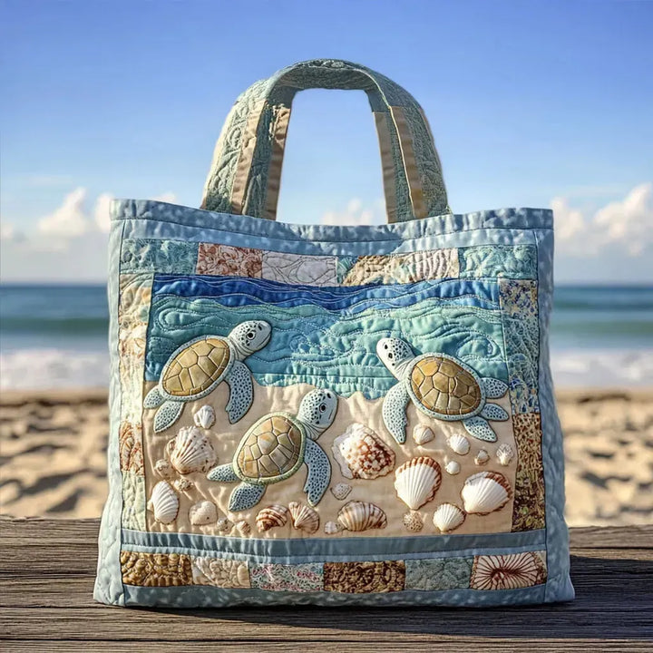 Gesteppter Shopper – Meeresschildkröten