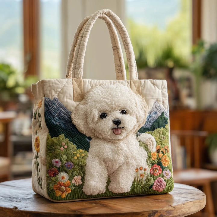 Gesteppter Shopper – Verzauberter Hund