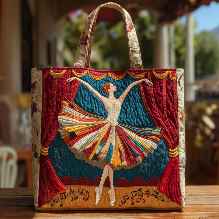 Gesteppter Shopper – Elegante Ballerina