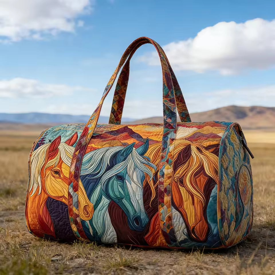 Anne | Handgefertigte, weiche Reisetasche