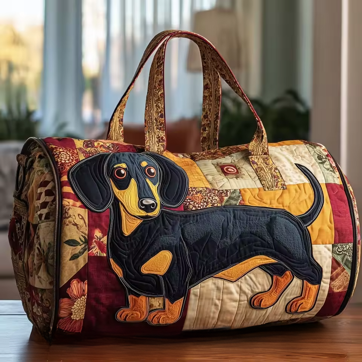 Laurine | Handgefertigte, weiche Reisetasche