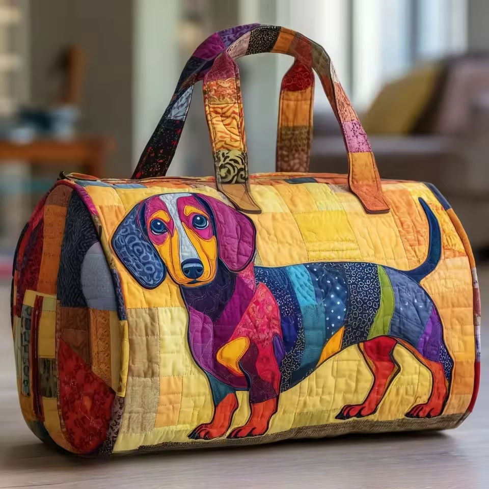 Fanny | Handgefertigte, weiche Reisetasche