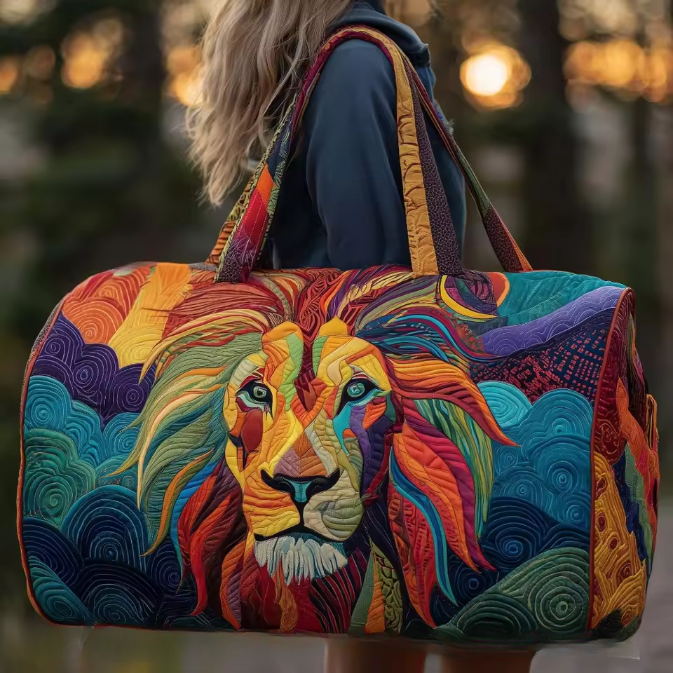 Quitterie | Handgefertigte, weiche Reisetasche