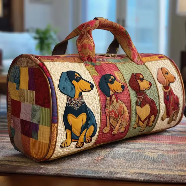 Madeleine | Handgefertigte, weiche Reisetasche