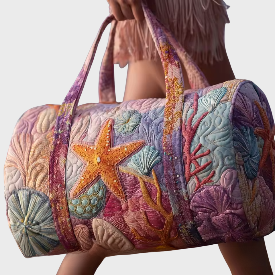 Élodie | Handgefertigte, weiche Reisetasche