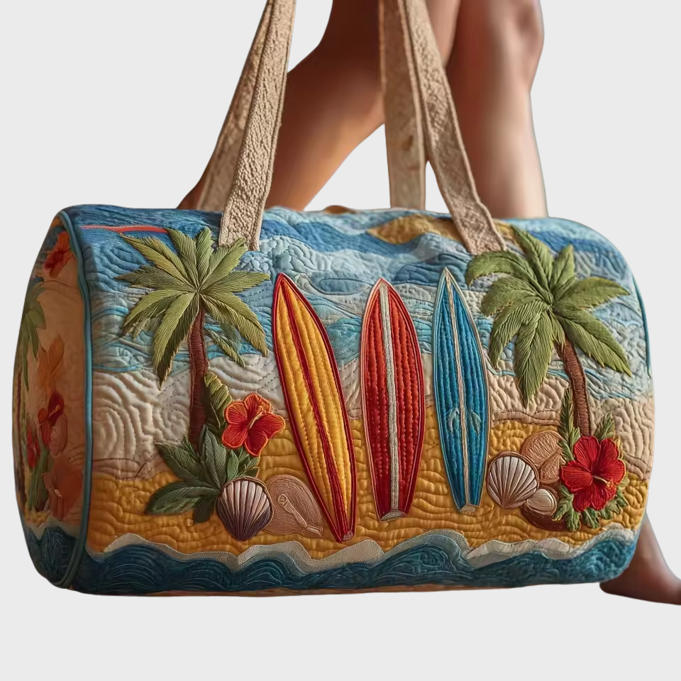 Thérèse | Handgefertigte, weiche Reisetasche