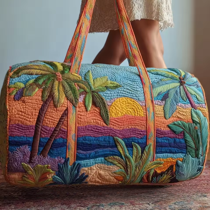 Eugénie | Handgefertigte, weiche Reisetasche