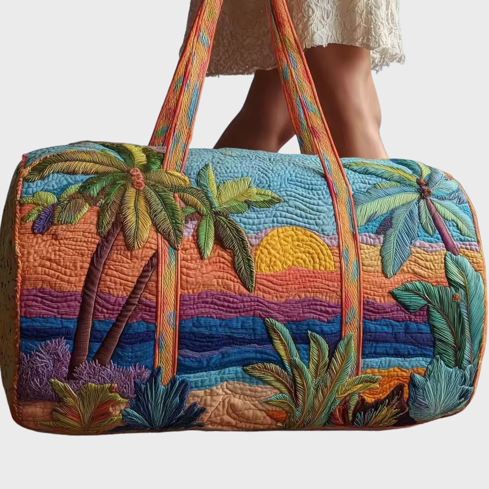 Eugénie | Handgefertigte, weiche Reisetasche