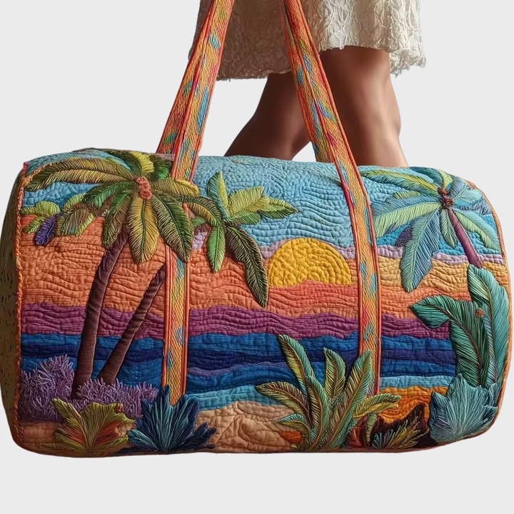 Eugénie | Handgefertigte, weiche Reisetasche