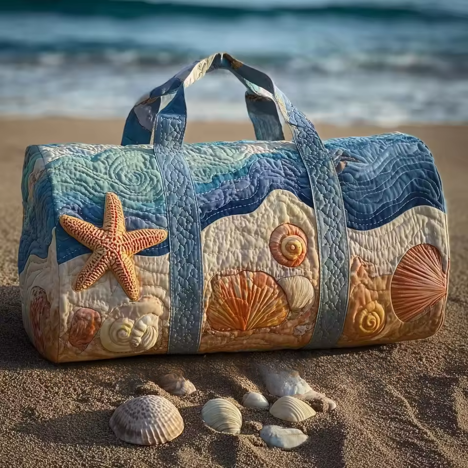 Yasmine | Handgefertigte, weiche Reisetasche