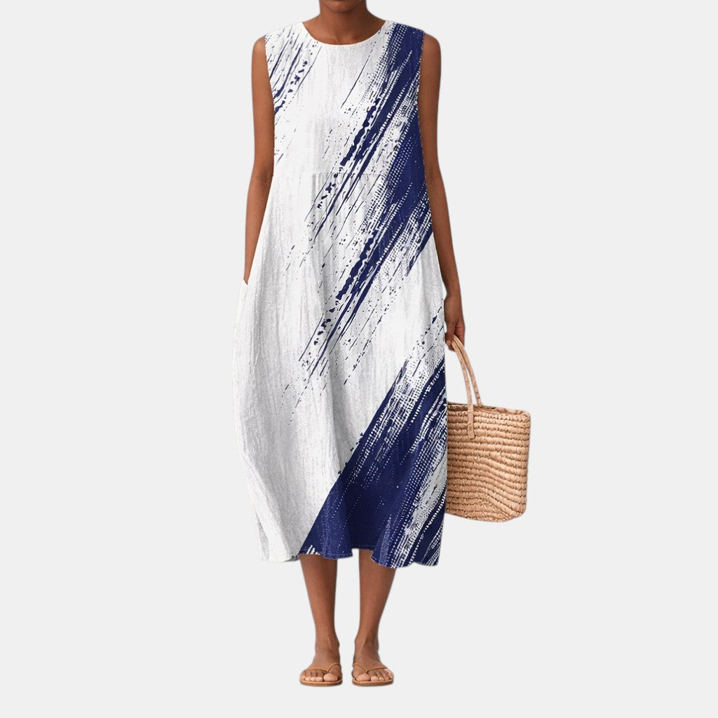 Elin | Elegantes Midi-Kleid für den Alltag