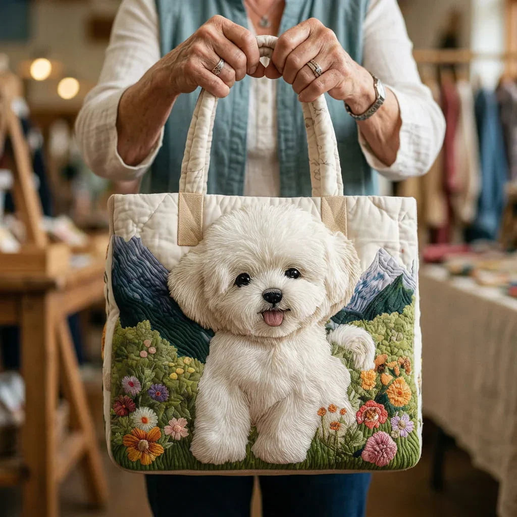 Gesteppter Shopper – Verzauberter Hund