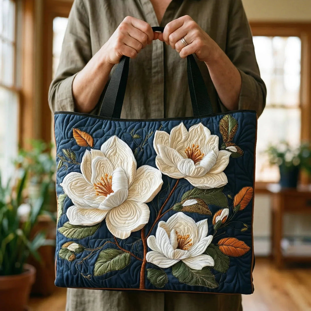 Gesteppter Shopper – Zarte Magnolie