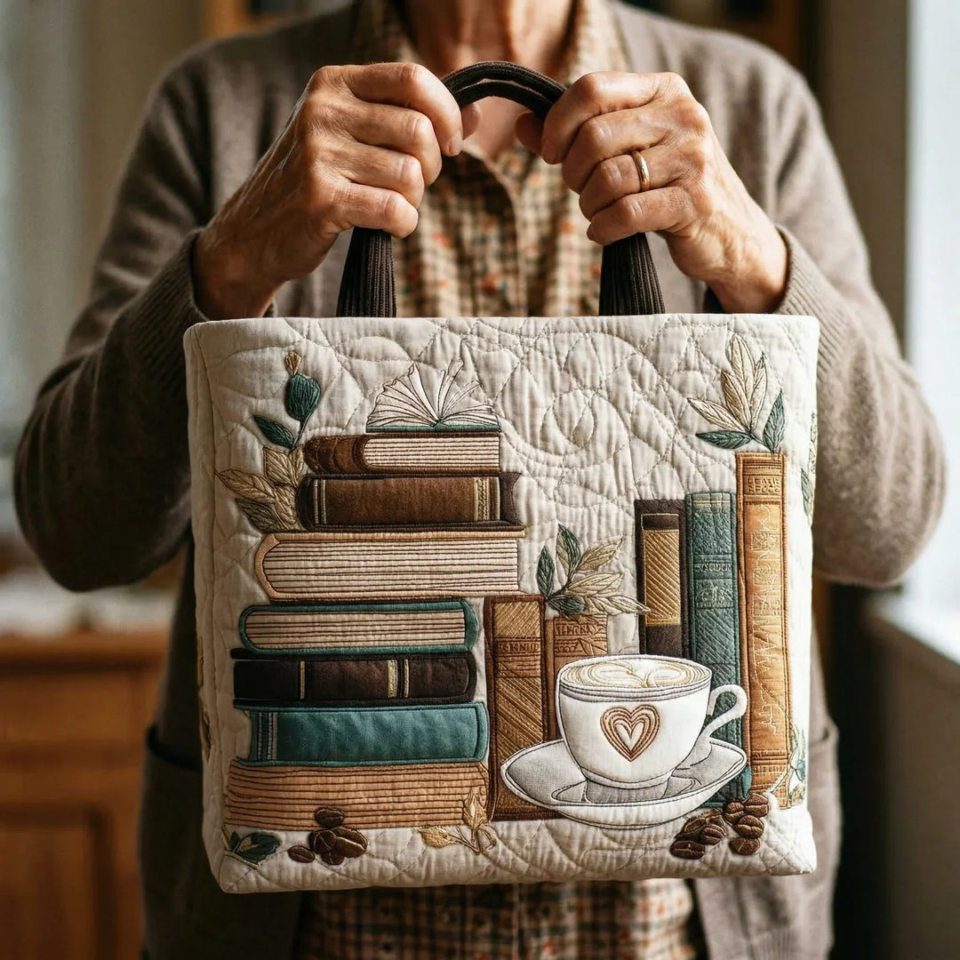 Kunstvoller Shopper – Kaffeekapitel