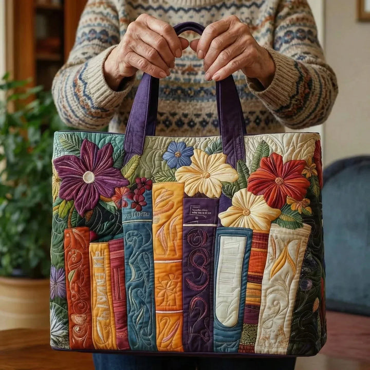 Gesteppter Shopper – Bücherliebe
