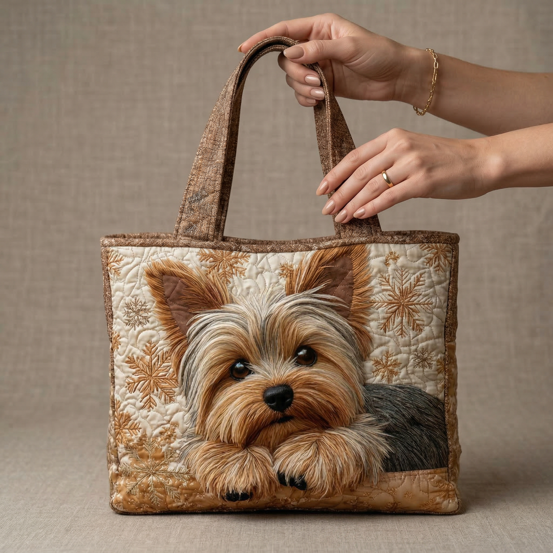 Kunstvoller Shopper – Niedlicher Yorkshire Terrier