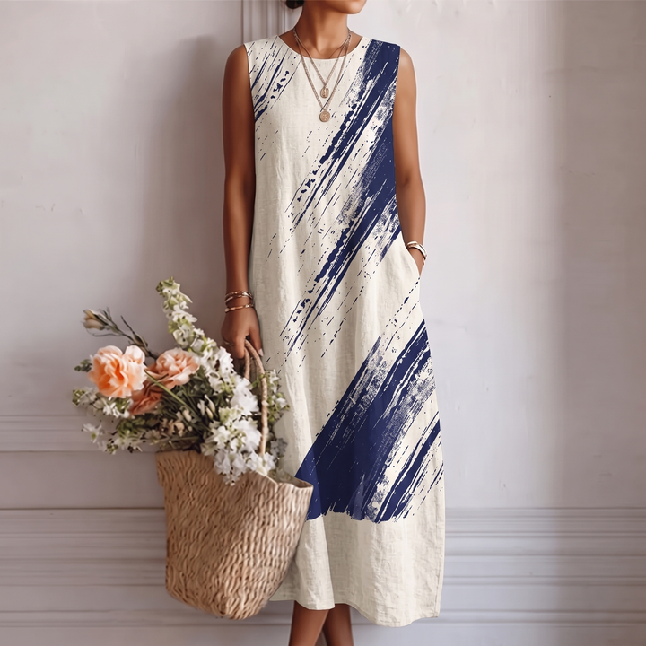 Elin | Elegantes Midi-Kleid für den Alltag