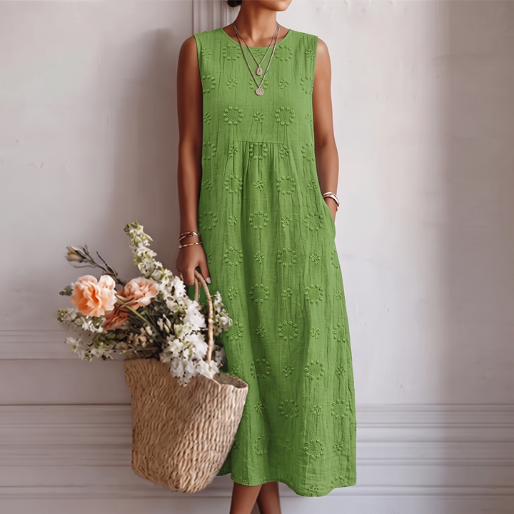 Olivia | Luftiges Midi-Kleid für den Alltag