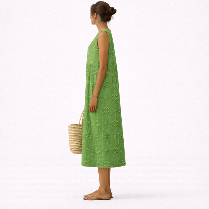 Olivia | Luftiges Midi-Kleid für den Alltag
